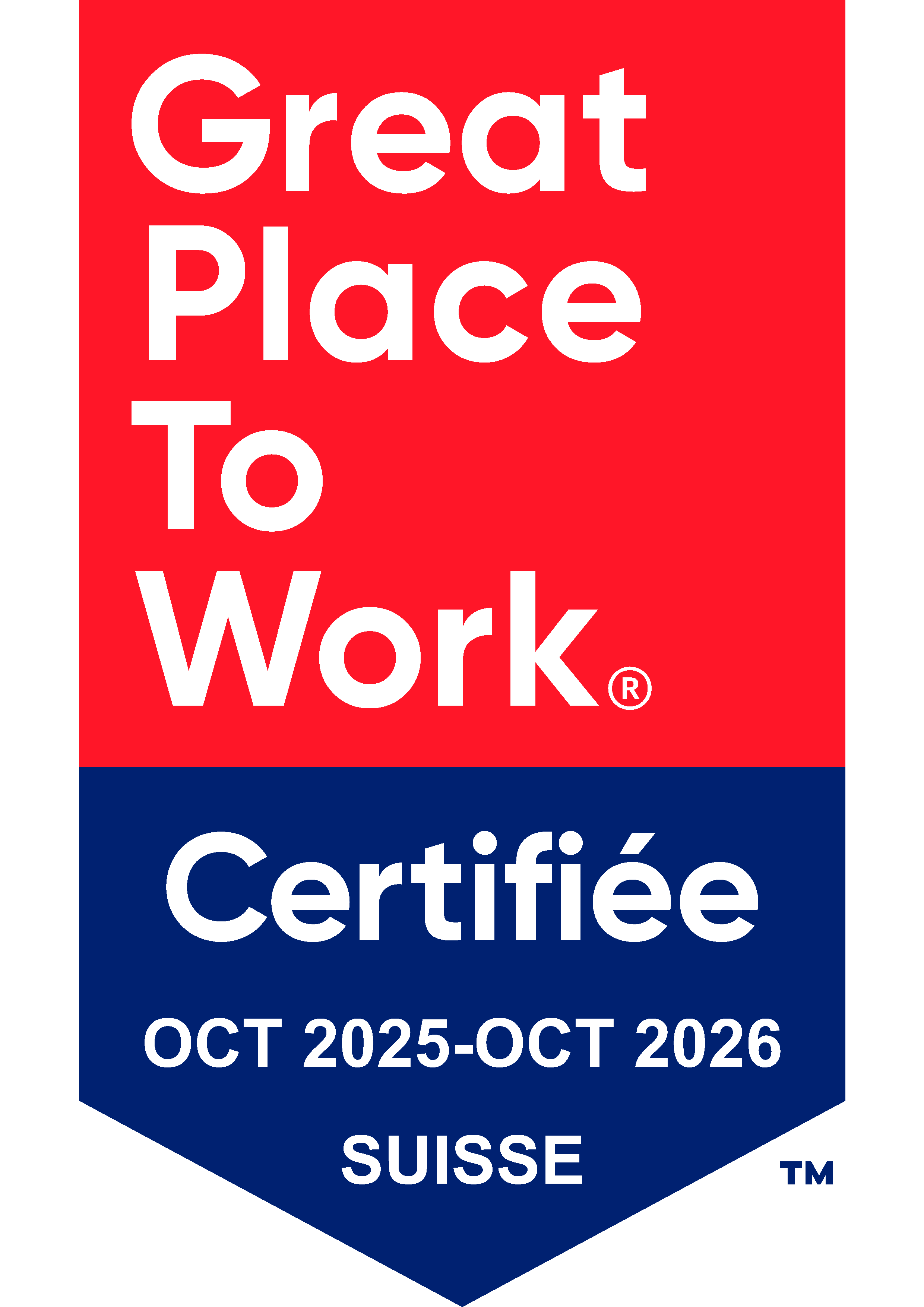 Great Place To Work ; Certifié 2025